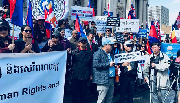 ពល​រដ្ឋខ្មែរ​នៅ​អូស្ត្រាលី​ថា ការ​ធ្វើ​បាតុកម្ម​បាន​ជោគជ័យ ​ព្រោះ​រដ្ឋាភិបាល​អូស្រ្តាលី​មិន​បញ្ជូន​អគ្គរដ្ឋទូត​ចូលរួម​ក្នុង​កិច្ចប្រជុំ​សភា​ថ្ងៃ​ដំបូង​នោះ​ទេ